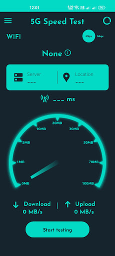 5G Speed Test - Airtel Jio Vi Screen 2