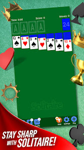Captura 8 Solitaire + Card Game by Zynga android