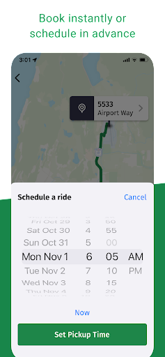 Current Taxi Screen 3