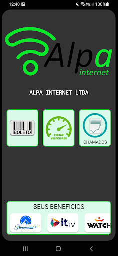 ALPA INTERNET Screen 3
