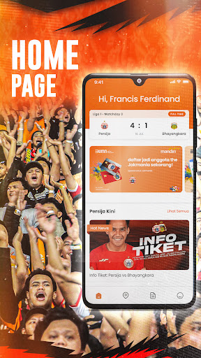 Android application the Jakmania screenshort