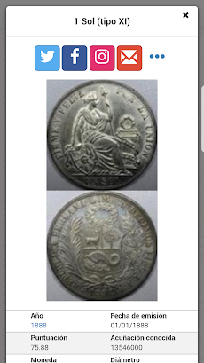 Monedas oficiales Perúのおすすめ画像5