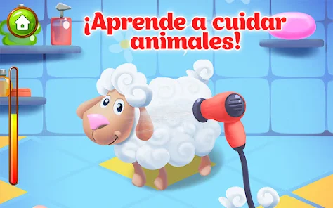 Los animales de granja y sus crías para niños, Familia de animales