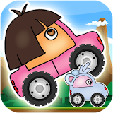 Cute Car Little Dora Racing Magical Survival icon