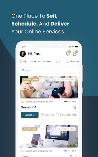 Android application Cohere screenshort