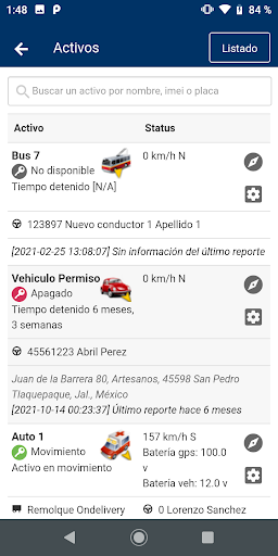 BluetrackGps Screen 3