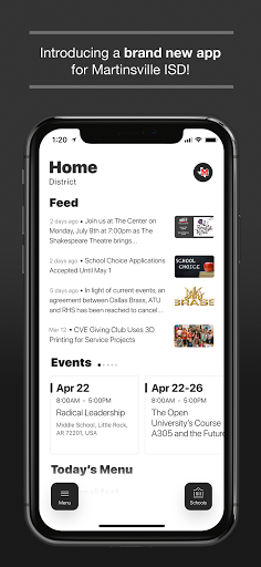Android application Martinsville ISD screenshort