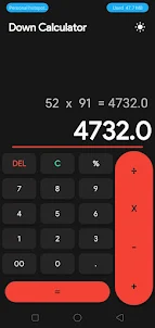 Down Calculator