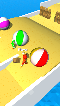 Beach Ball Race - Screenshot 1