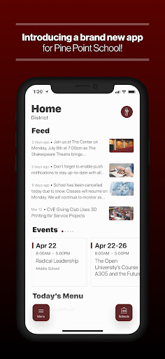 Android application Pine Point screenshort