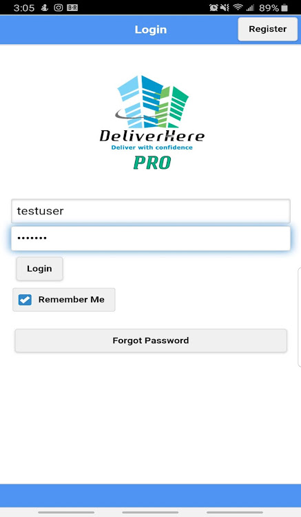 DeliverHere Pro - 6 - (Android)