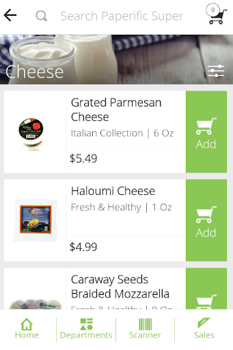 Screenshot of Paperific Supermarket