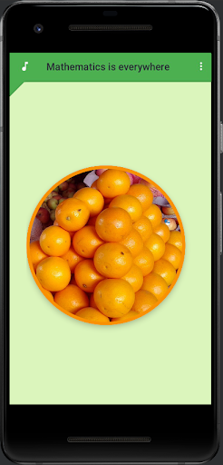 Android application Mathematics is everywhere screenshort