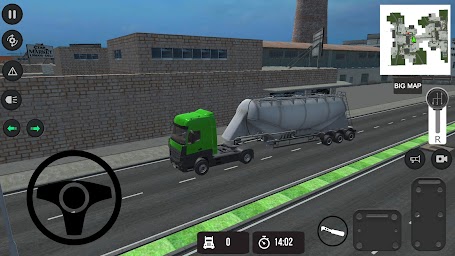 Truck Simulation Factory City