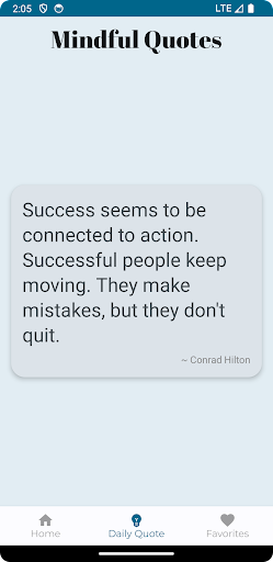 Mindful Quotes Screen 3