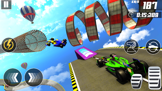 Formula Car Games: Stunt Race