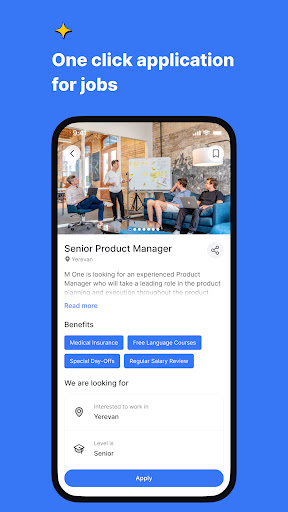Android application HR Drone screenshort
