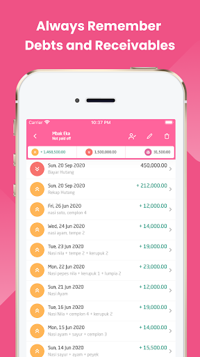 Sepran: Expense Manager Screen 3