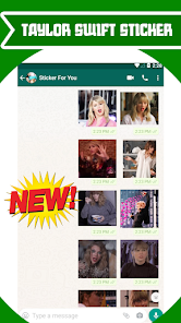 Screenshot 2 Taylor Swift Stickers for What android