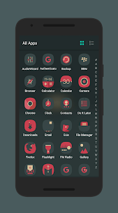 Sagon: Dark Icon Pack APK (مصححة/مفتوحة بالكامل) 2