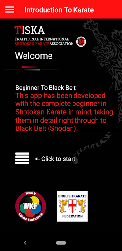 Android application Tiska Beginner to Black Belt screenshort
