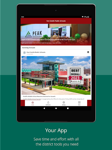 Android application Fort Smith Public Schools screenshort