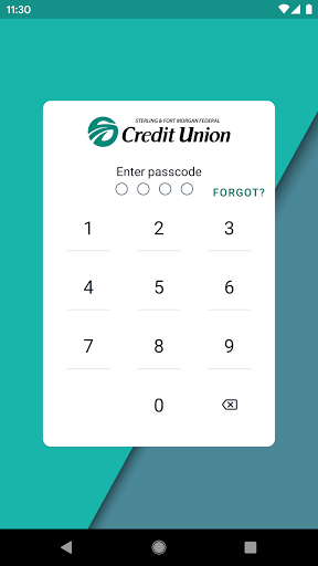 Android application Sterling CU Anytime screenshort