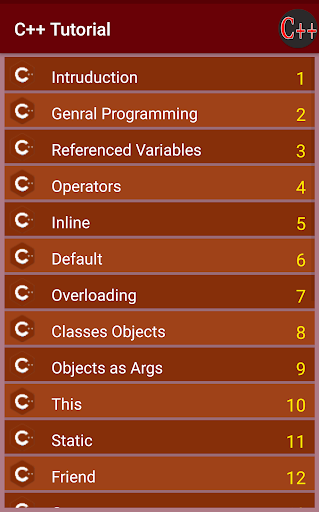 Android application C++ Tutorials,Programming screenshort