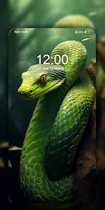Cool Snake Wallpaper 4K