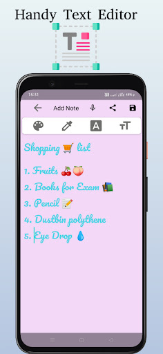 Color Notepad - Notes & to-do Screen 2