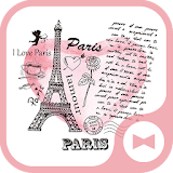 Cute Wallpaper Paris Love Theme icon