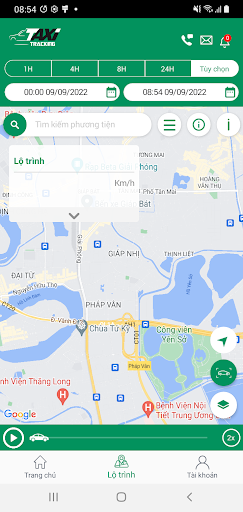 Taxi Tracking Screen 3
