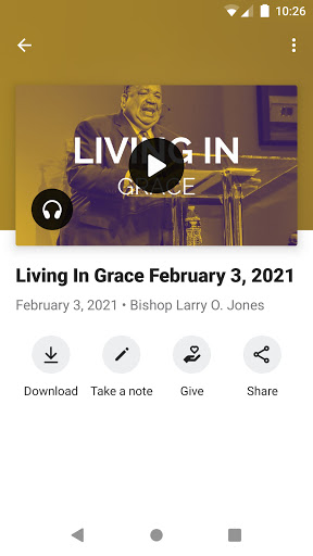 Greater Grace Church Screen 3