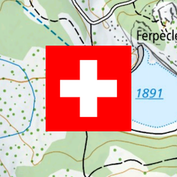 Symbolbild für Schweiz Topo Karten