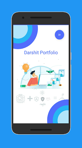 Android application Darshit Portfolio screenshort