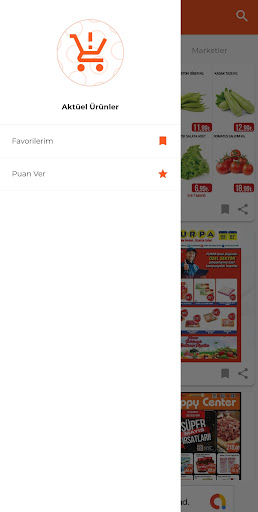 Android application Aktüel Ürünler Bim, Şok, A101 screenshort