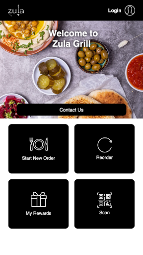 Android application Zula Grill screenshort