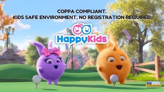 HappyKids - Kid-Safe Videos Screenshot