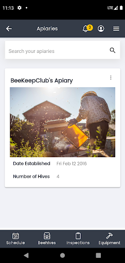 BeeKeepPal Screen 2