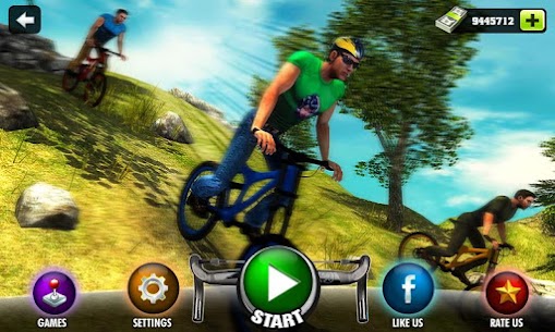 Uphill Offroad Bicycle Rider For PC installation