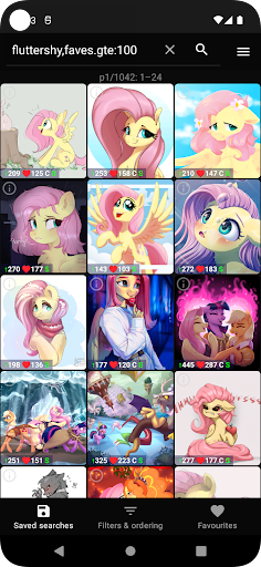 Android application The Derpi Stash for Derpibooru screenshort
