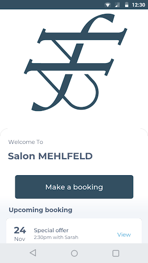 Android application Salon MEHLFELD screenshort