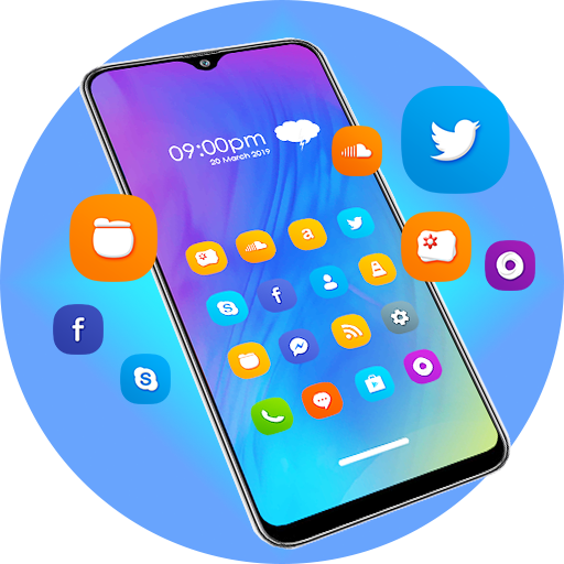 Samsung Galaxy A70 Launcher logo