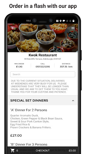 Kwok Restaurant Screen 2