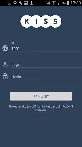 Android application KISS Mobile screenshort
