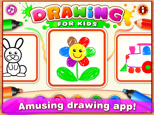 Bini Drawing for kids games  screenshots 11