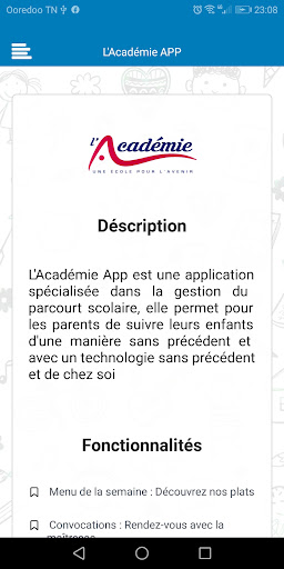 Academia Plus App Screen 3