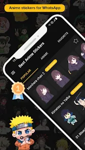 Anime Stickers - Apps en Google Play