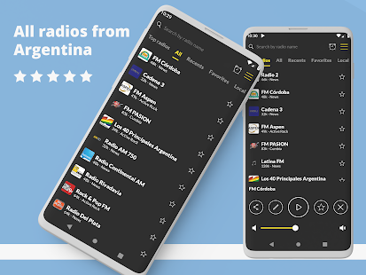 Argentinian radios: FM radio 1.10.3 APK screenshots 1