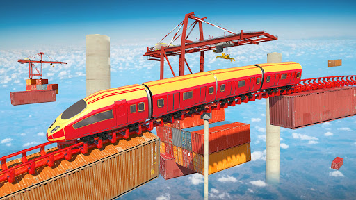 Android application Roller Coaster Train Sim 2023 screenshort